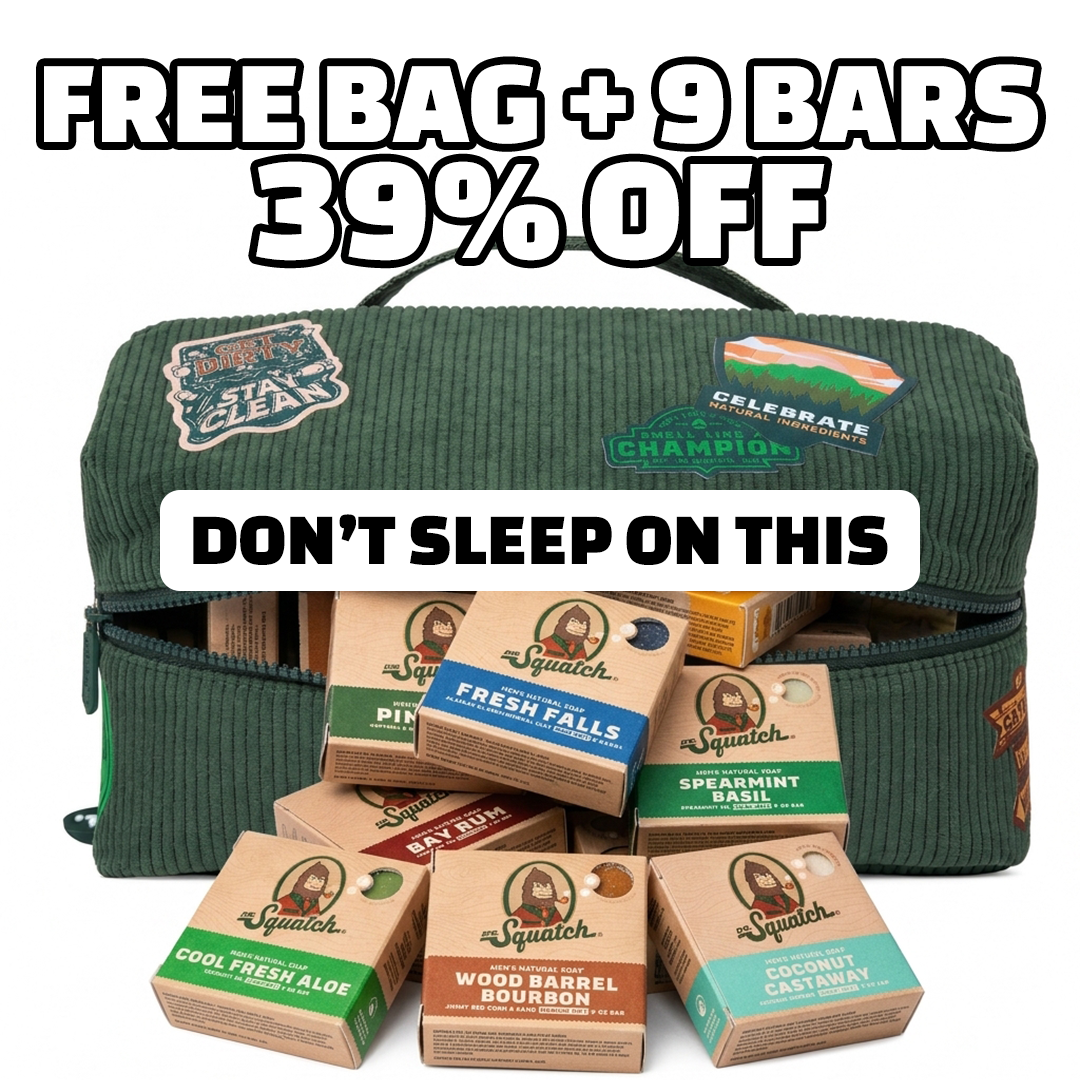 Dr. Squatch Facebook ad