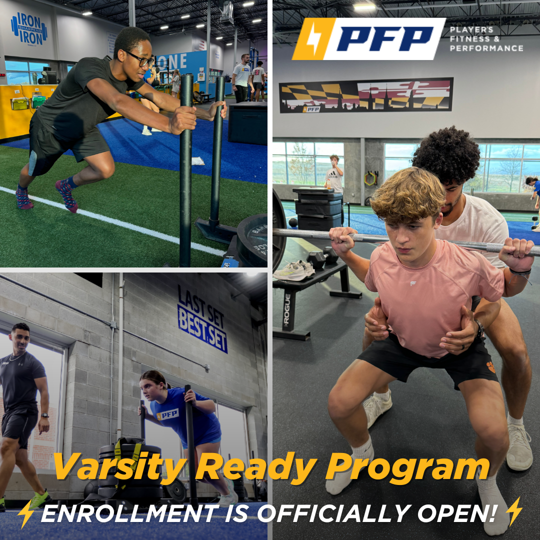 Player's Fitness & Performance Eldersburg Facebook ad: Get Your Athlete Ahead