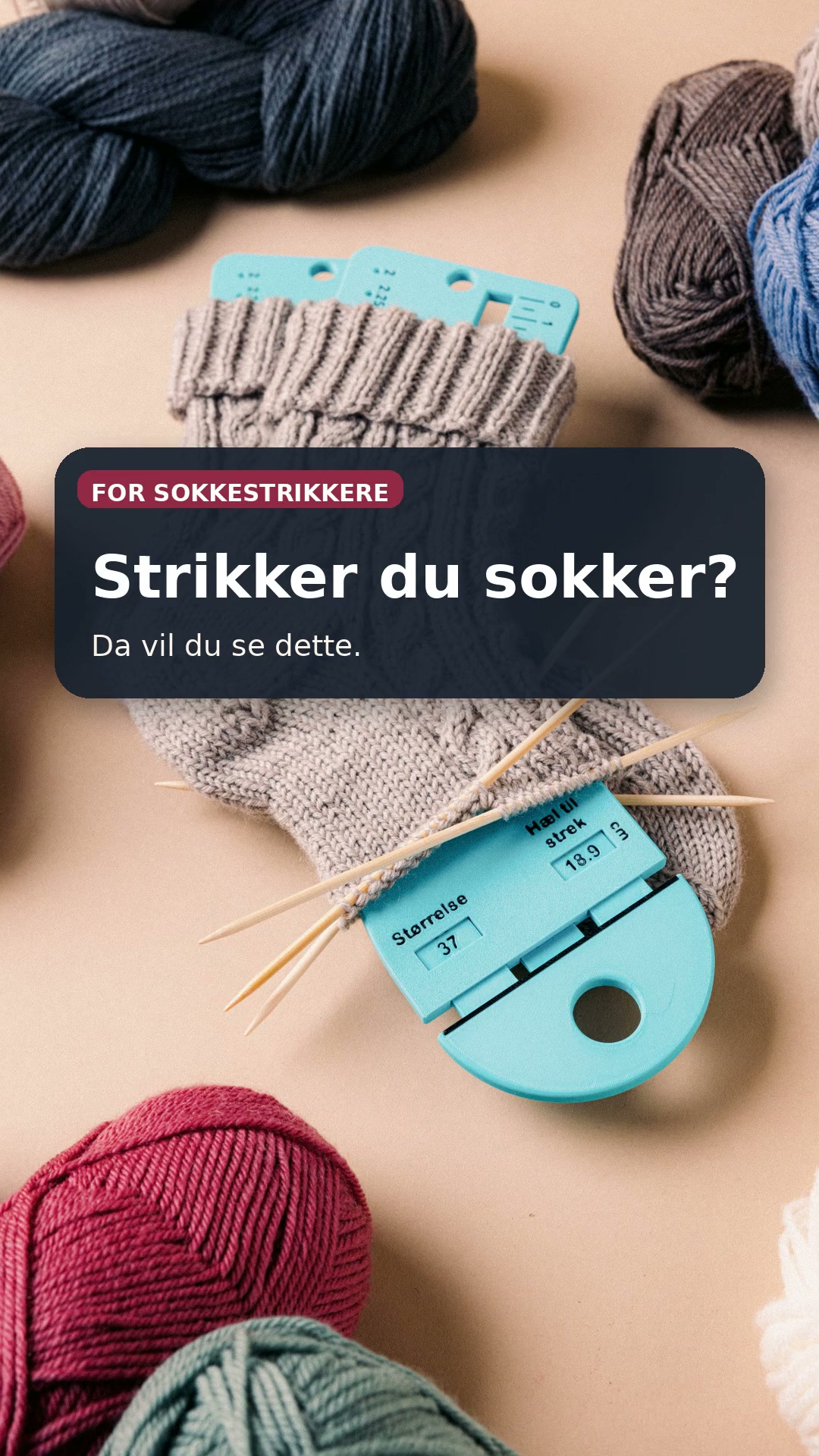 Block-it.no Facebook ad: Perfekte sokker, hver gang