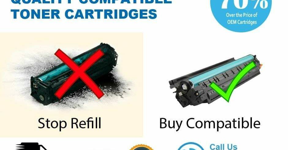 Office Supplies.lk Facebook ad: COMPATIBLE TONERS