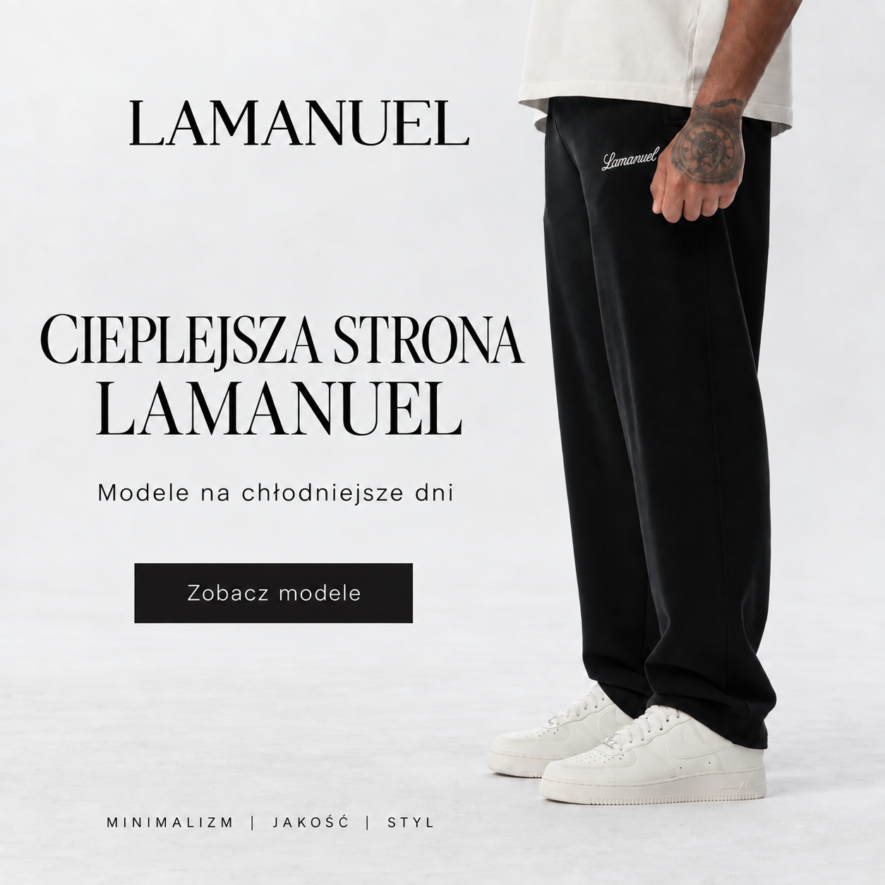 lamanuelmanofficial Facebook ad: Modele na chłodniejsze dni