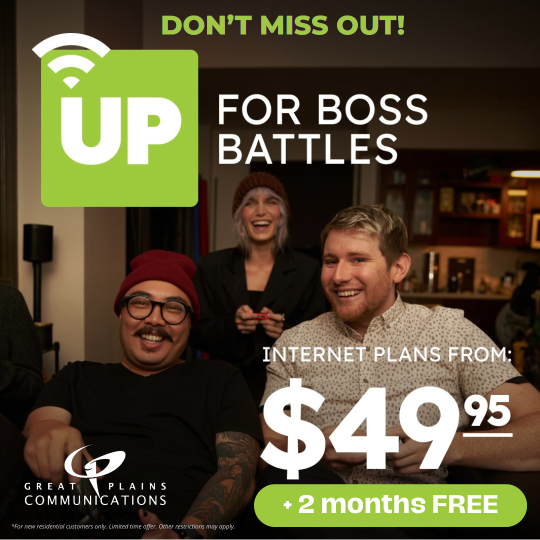 Great Plains Communications Facebook ad
