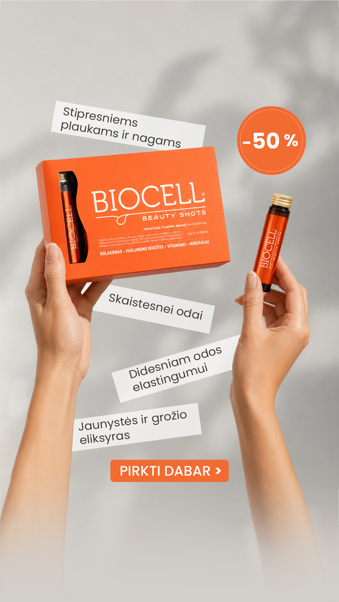 BIOCELL Lietuva Facebook ad