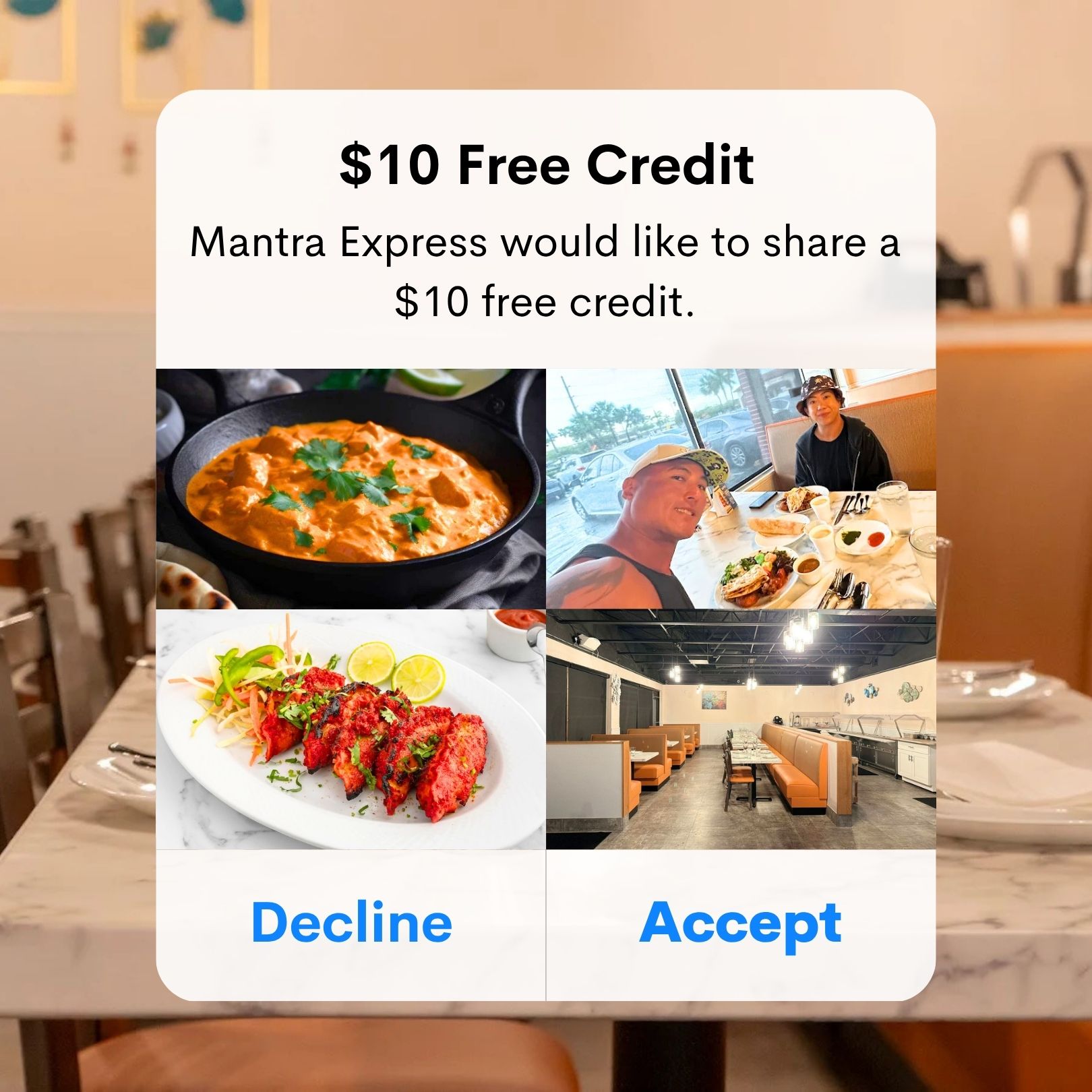 Mantra Express  Facebook ad