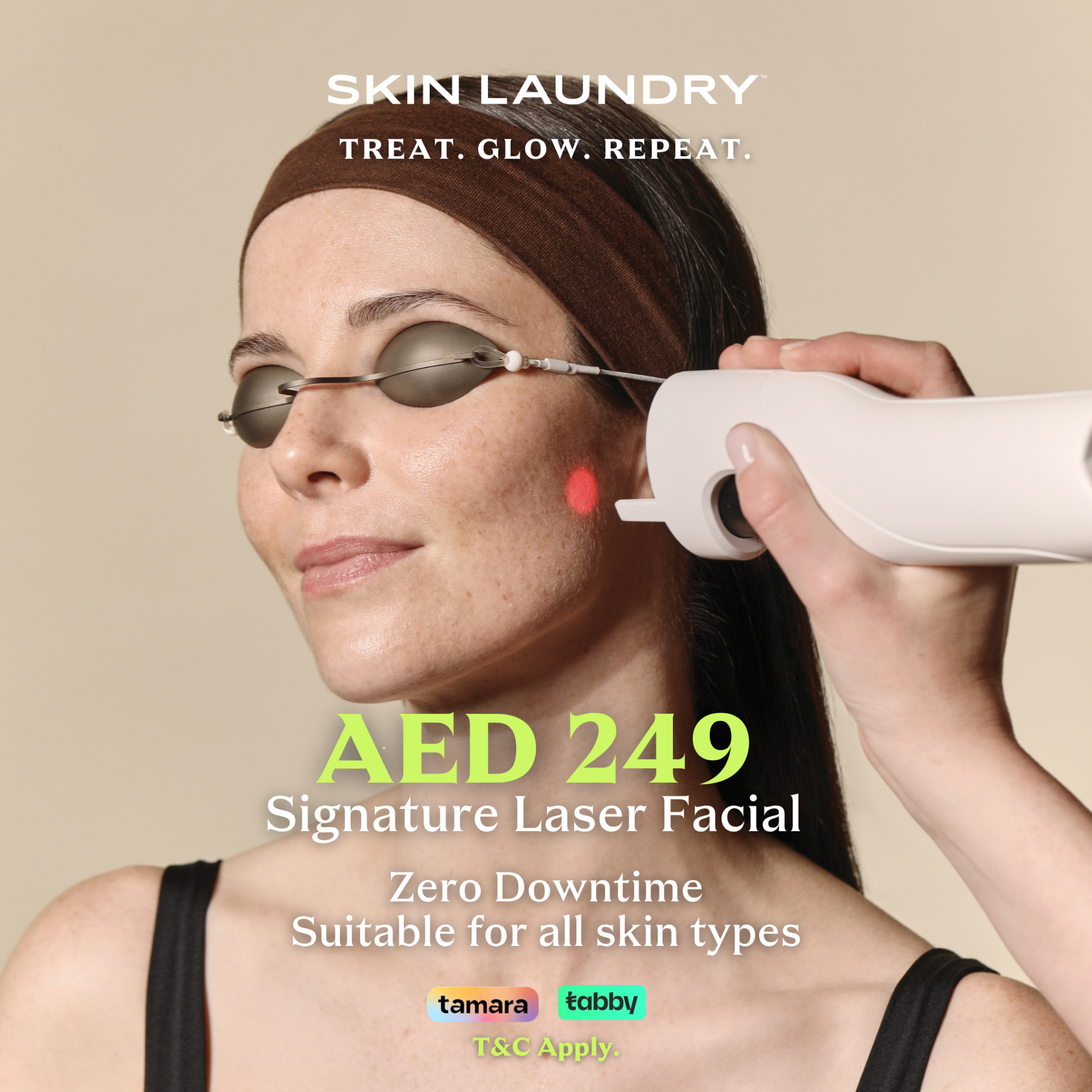Skin Laundry Facebook ad