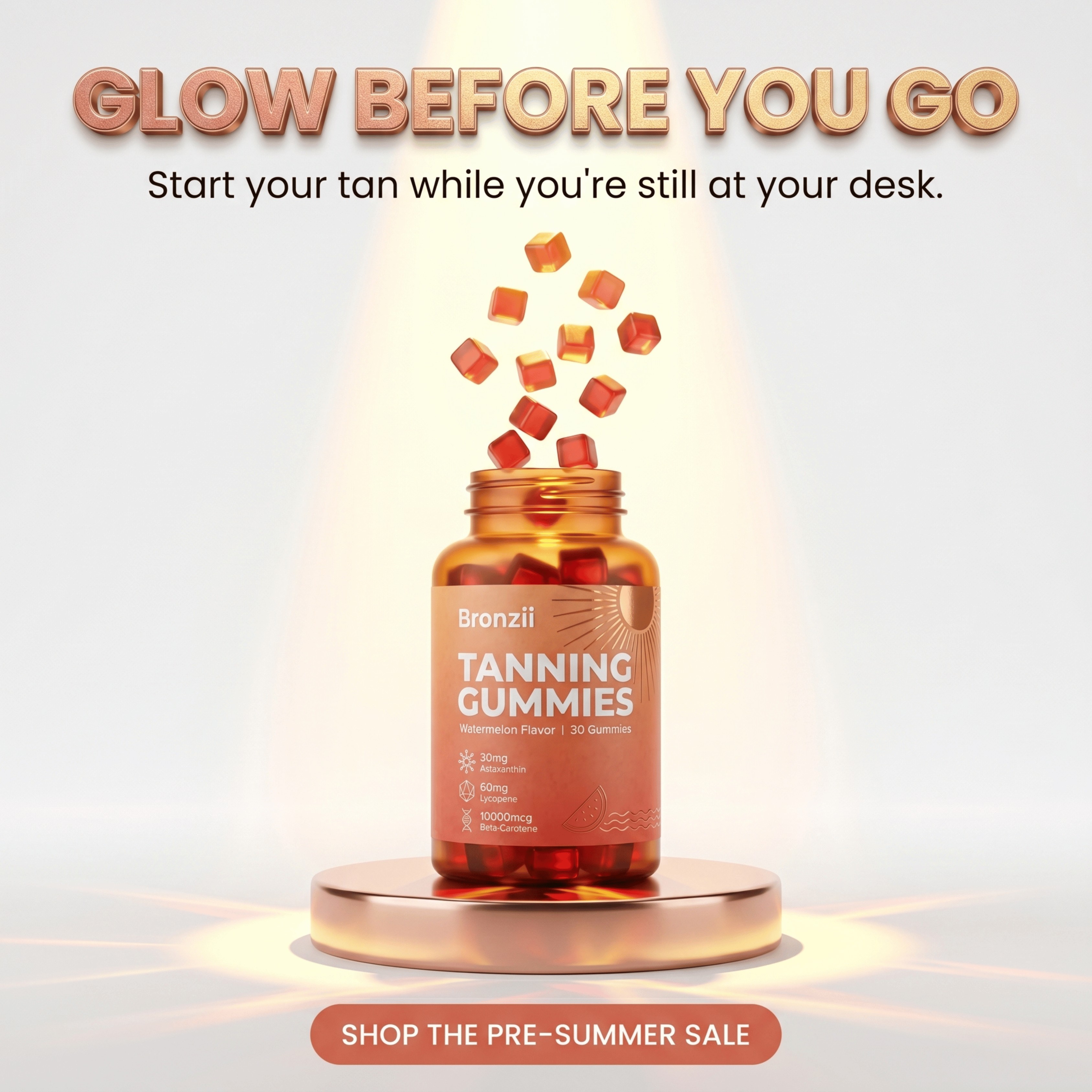 Donna Collins Facebook ad: Glow Naturally