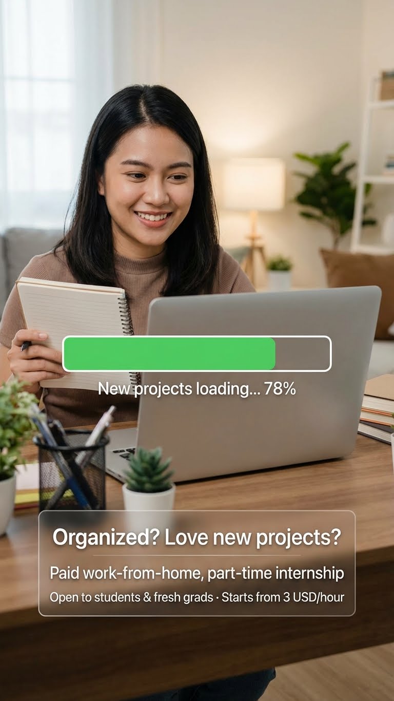 AstralStream Labs Facebook ad: Paid Work‑From‑Home Internship: Help Lead New Projects &…