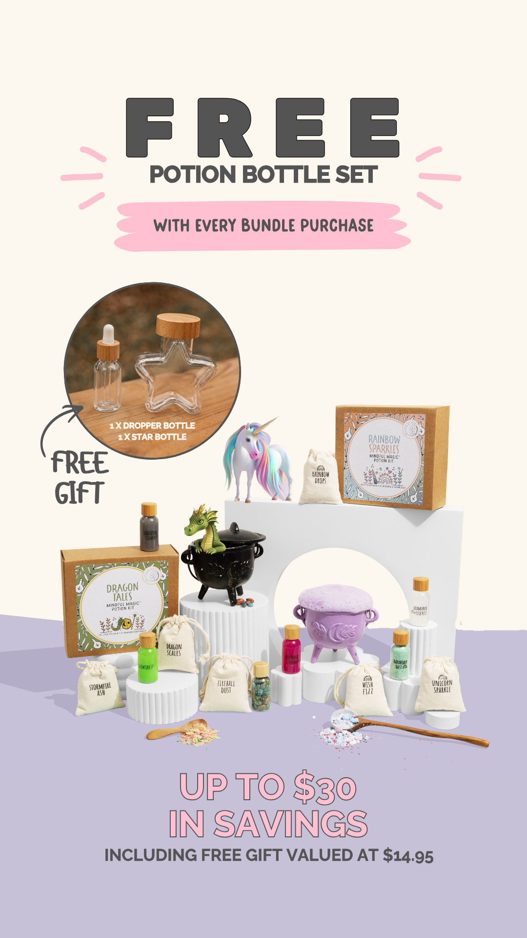 The Little Potion Co Facebook ad