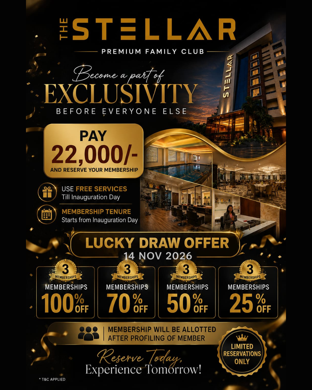 Thestellaarnagpur Facebook ad: Nagpur's Most Exclusive Family Club
