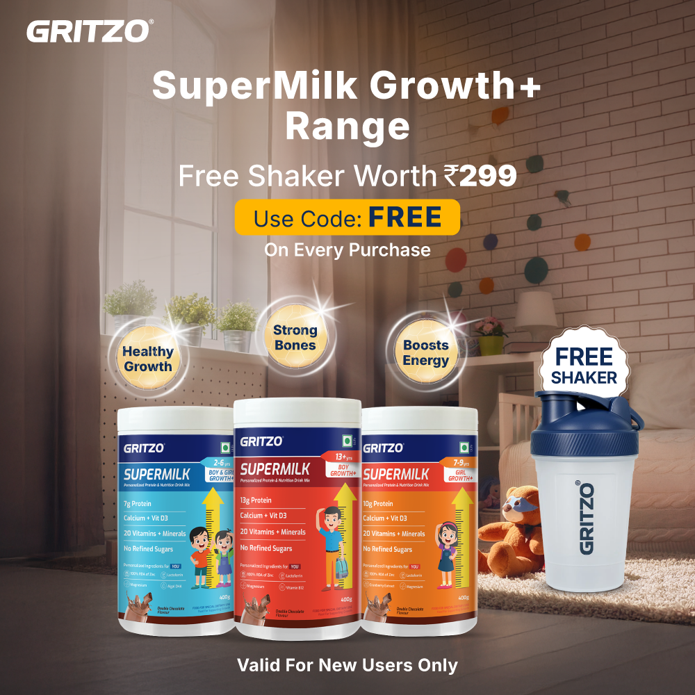 Gritzo - Personalized Nutrition For Your Child Facebook ad