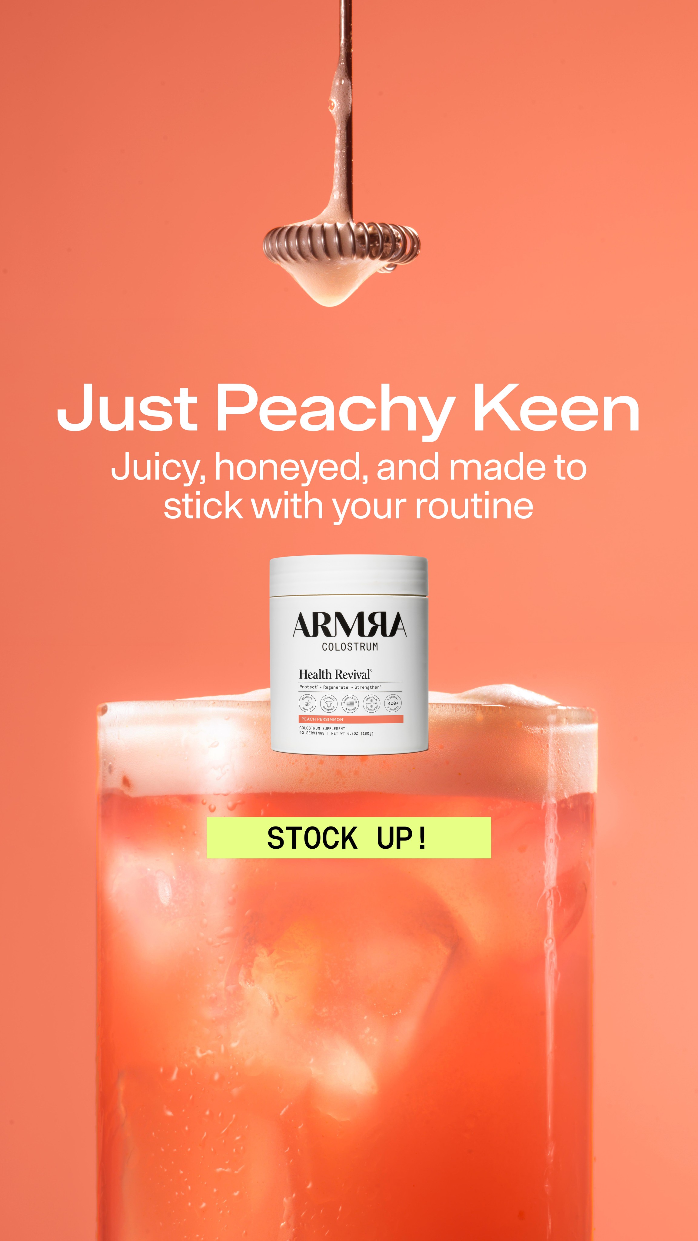 ARMRA Facebook ad