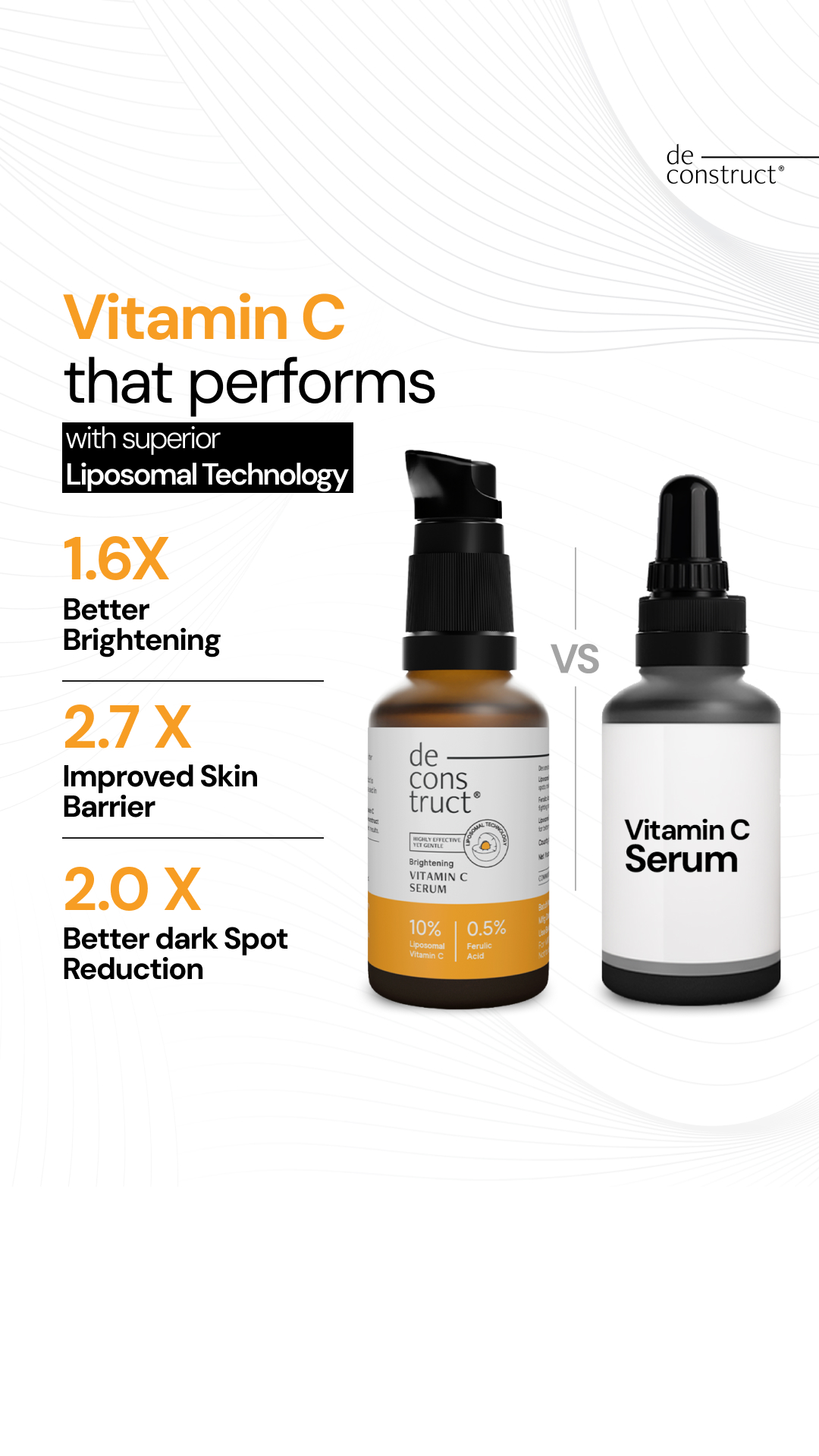 Deconstruct Skincare Facebook ad
