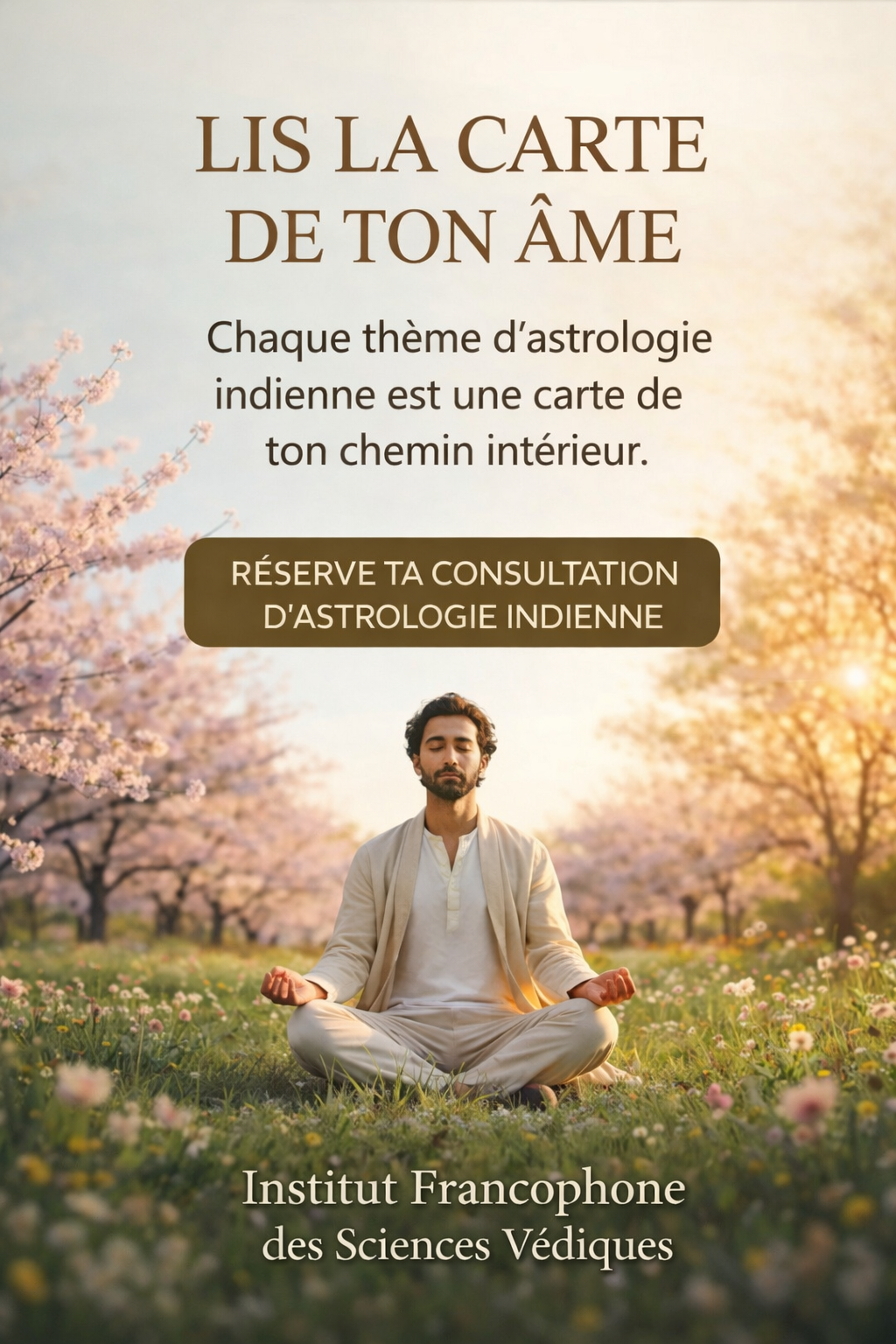 Institut Francophone des Sciences Védiques Facebook ad