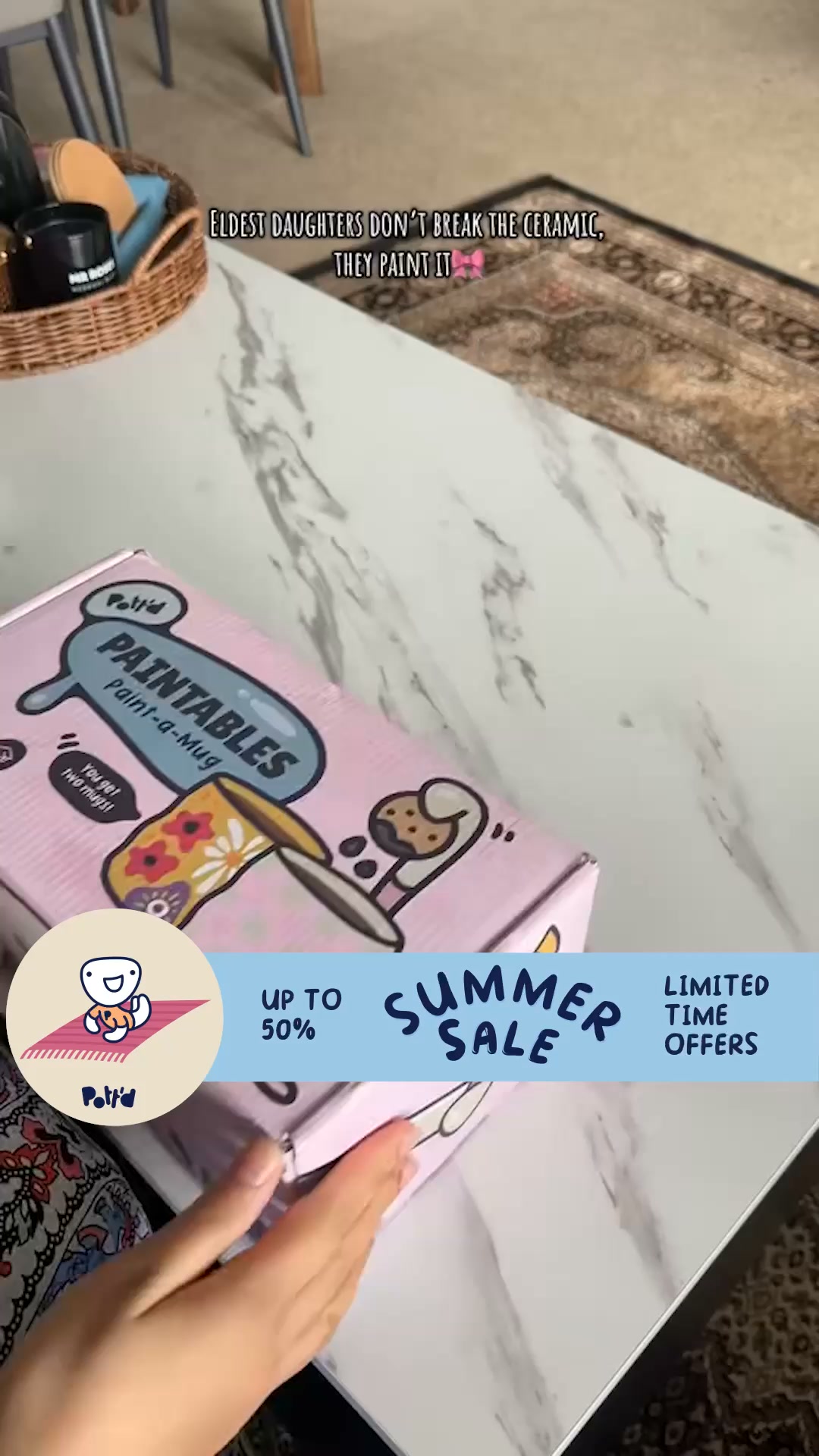 Pott'd UK Facebook ad: Summer Deals have arrived!