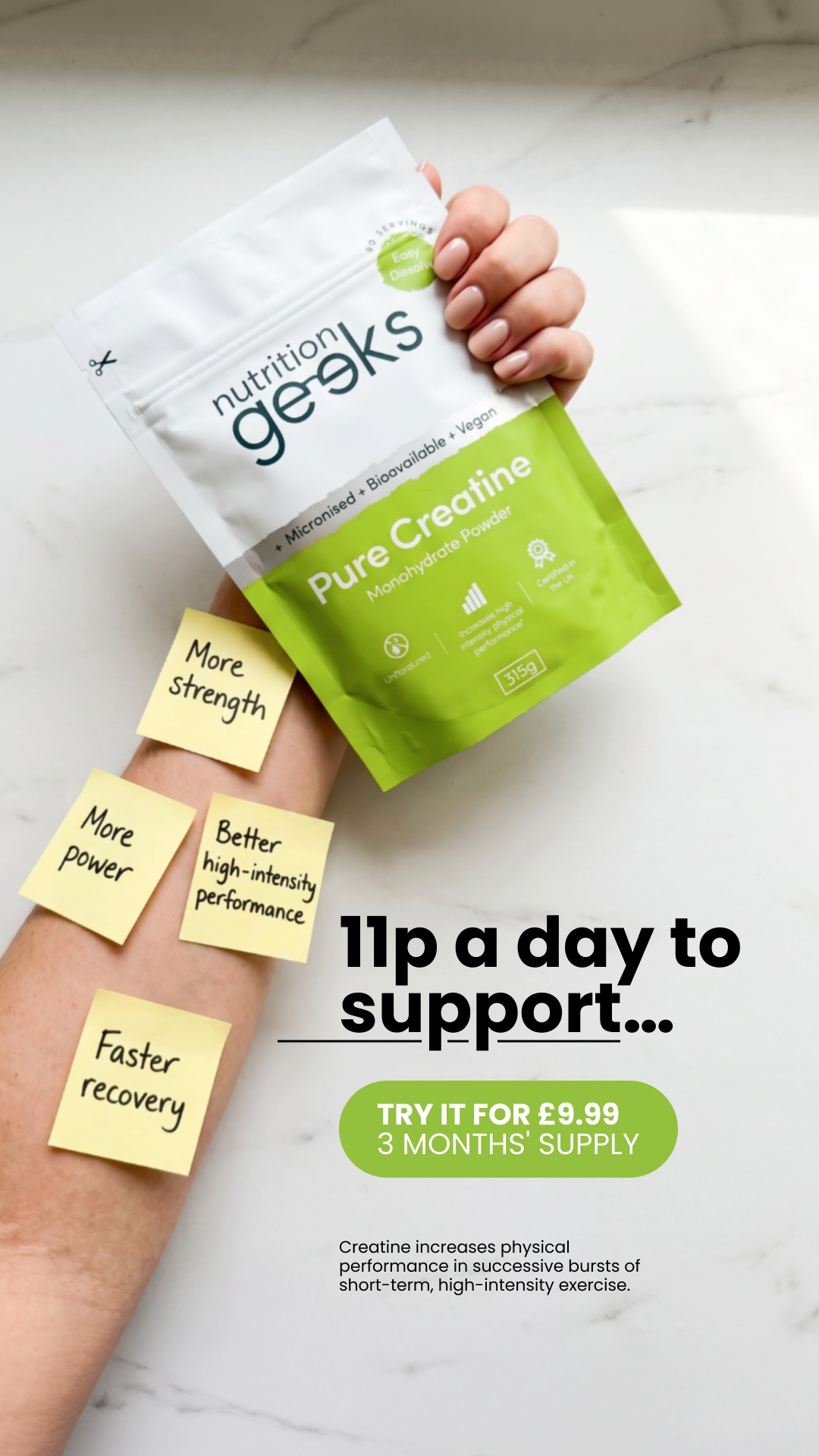 Nutrition Geeks Facebook ad