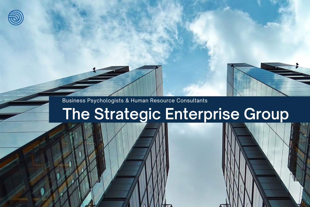 The Strategic Enterprise Group Facebook ad: Occupational Psychologists & HR Consultants