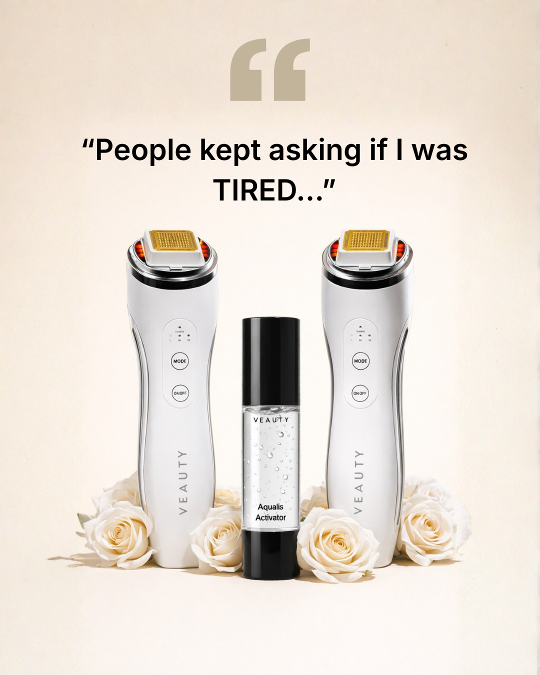 Veauty Facebook ad