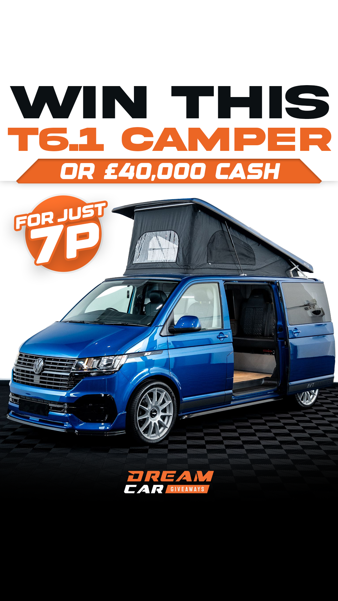 Dream Car Giveaways Facebook ad