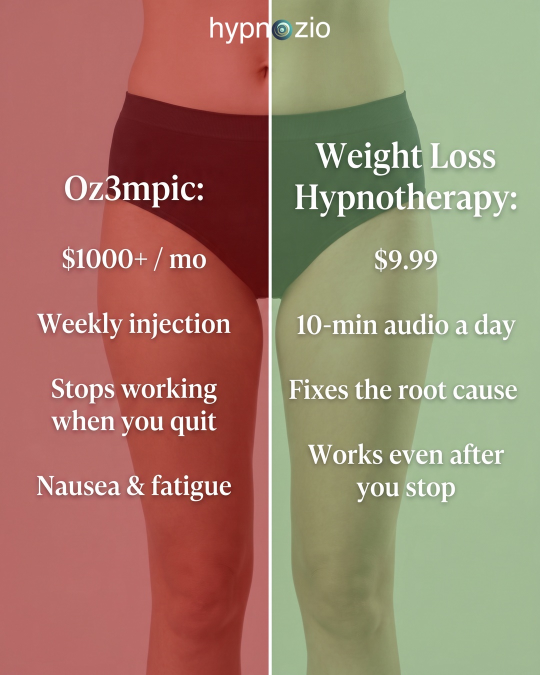 Hypnozio: power of hypnotherapy Facebook ad