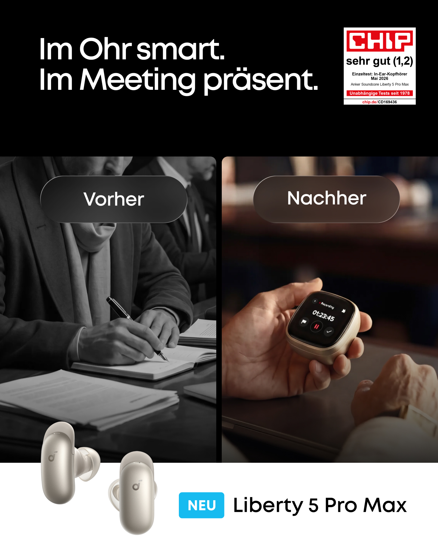 soundcore Deutschland Facebook ad from Jun 5, 2026