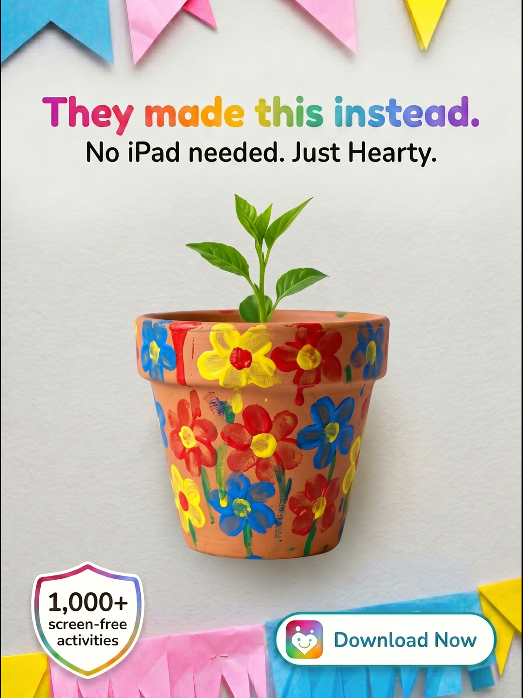 Hearty App Facebook ad