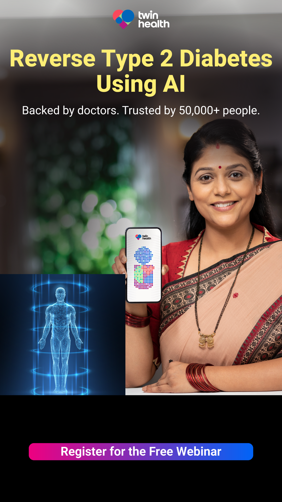 Twin Facebook ad