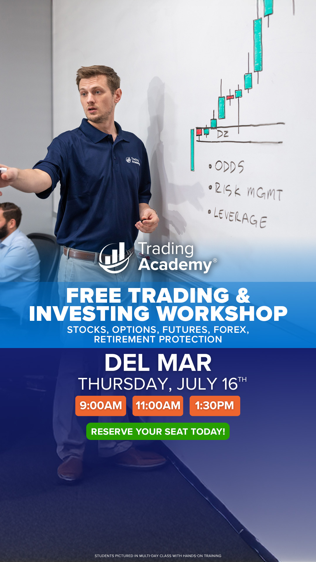 Trading Academy Facebook ad