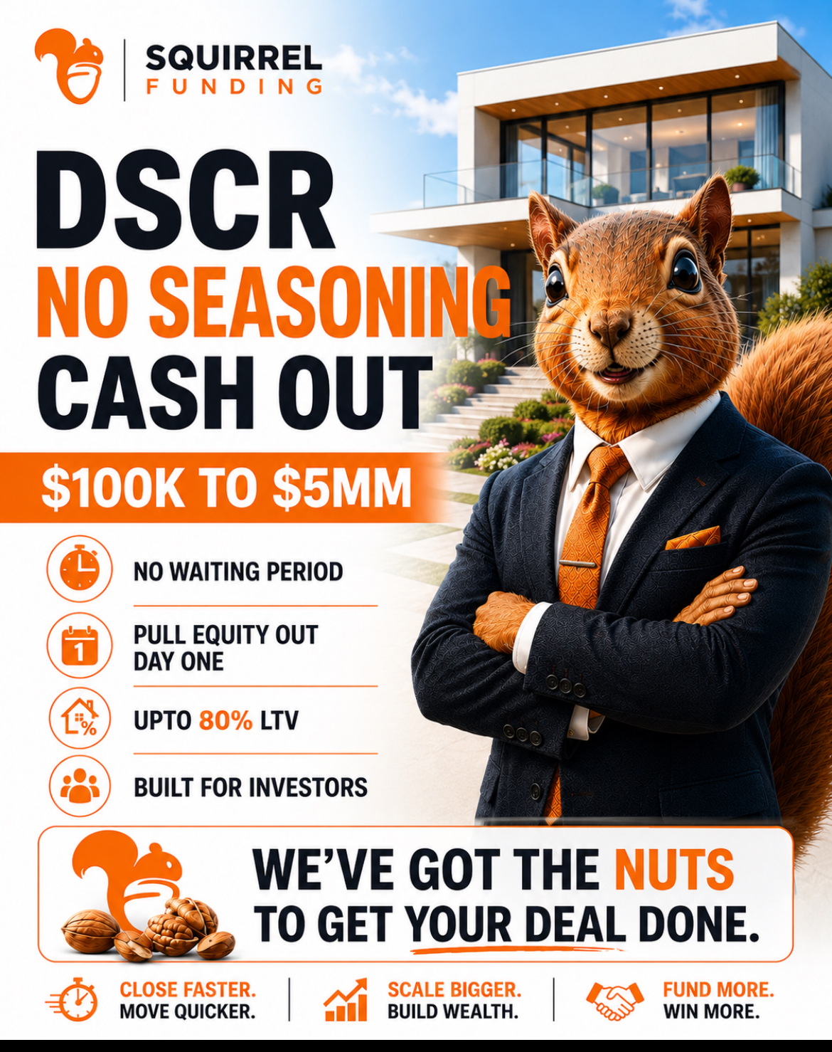 Squirrel Funding Facebook ad from May 28, 2026