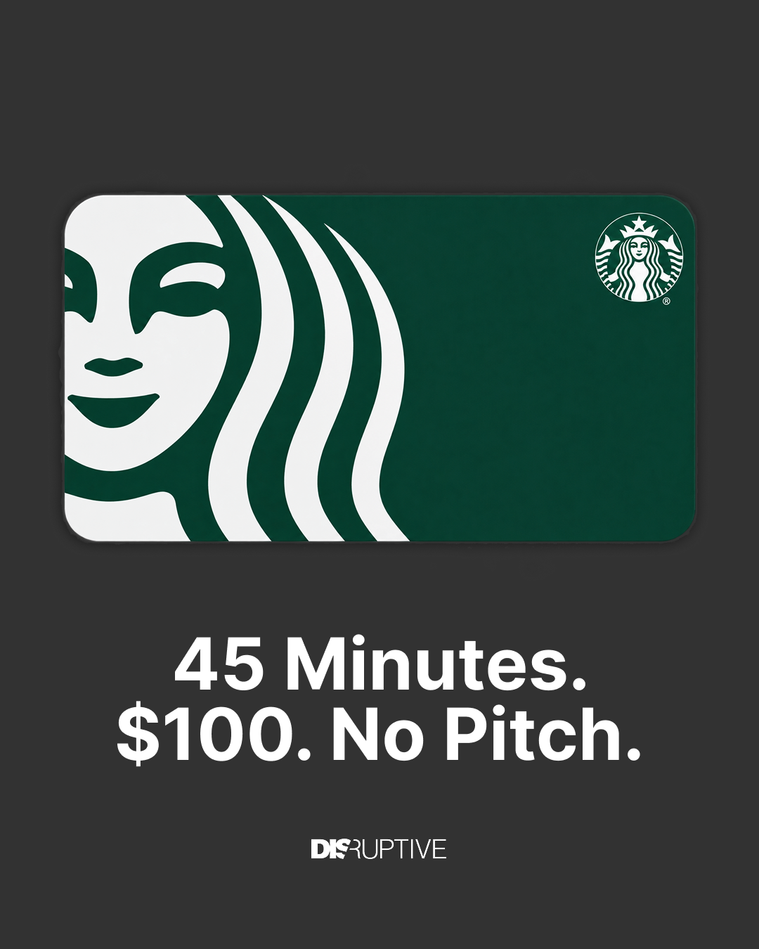 Disruptive Advertising Facebook ad: You Keep The Strategy Either Way