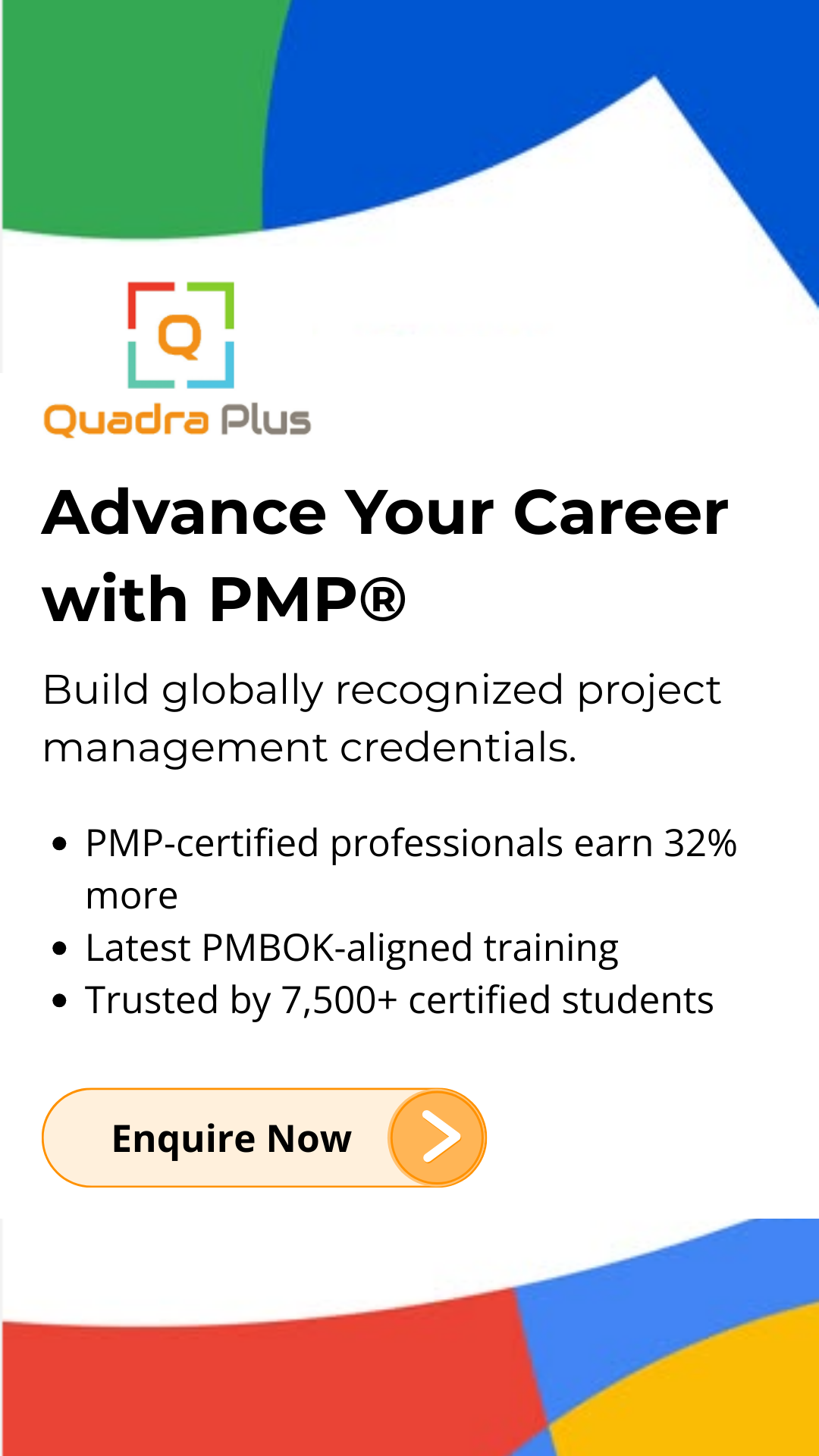 QuadraPlus Professional and Management Training Institute Facebook ad
