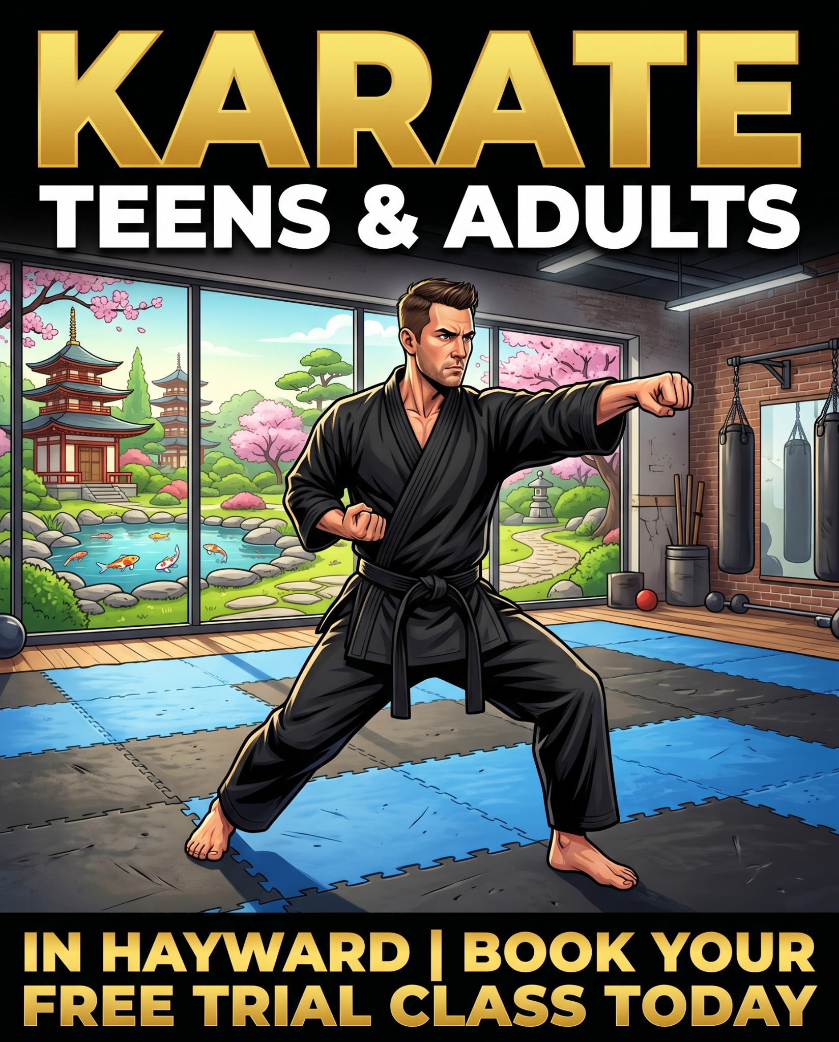 Team Brewer Karate and Fitness Facebook ad