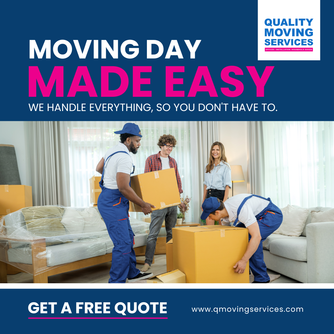 Quality Moving Services Facebook ad