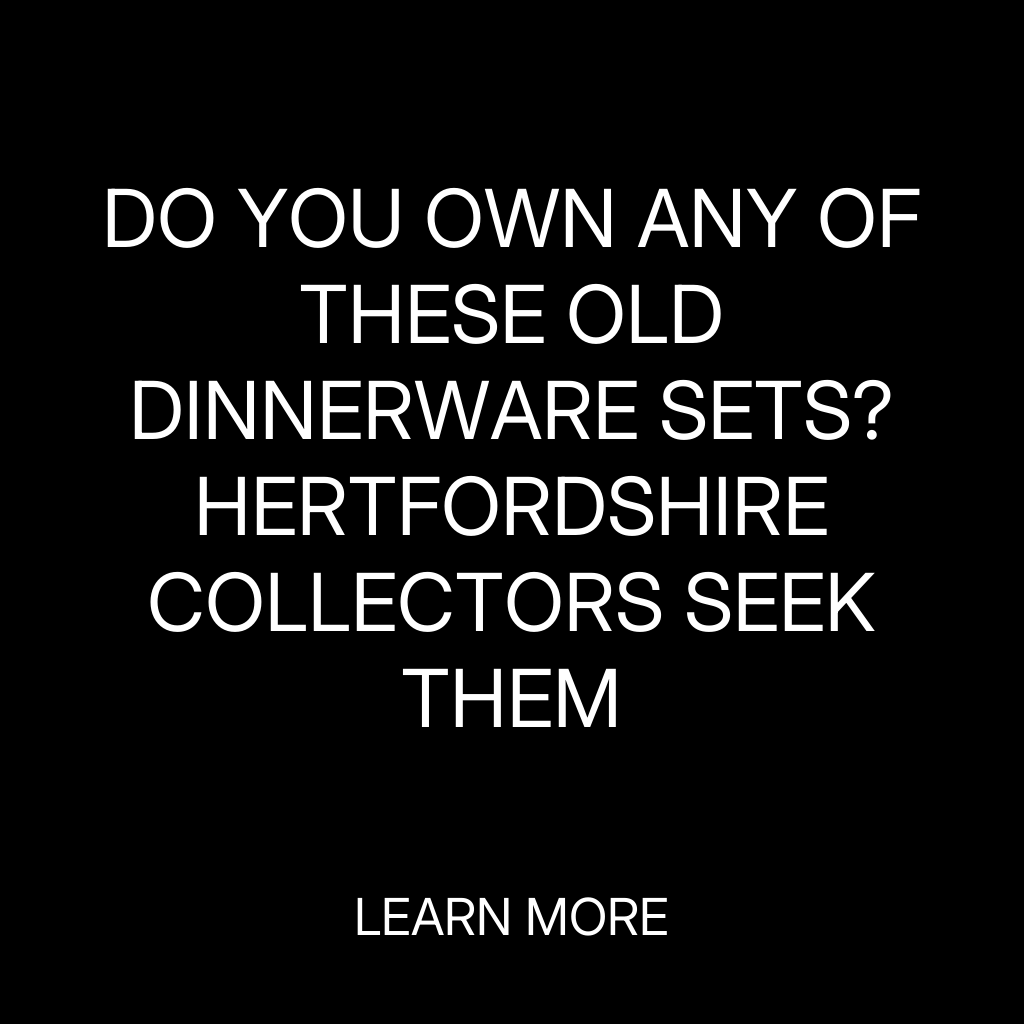 Knowledge Lab Facebook ad: Find Your Vintage Dinnerware Collection