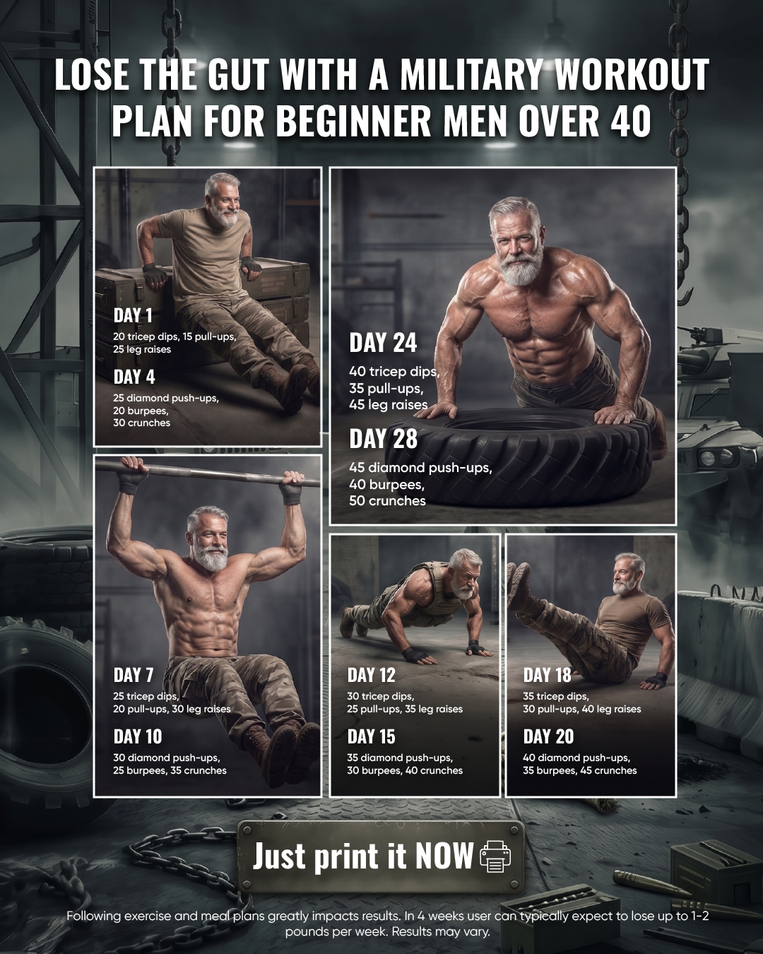 21 Day Challenge Facebook ad