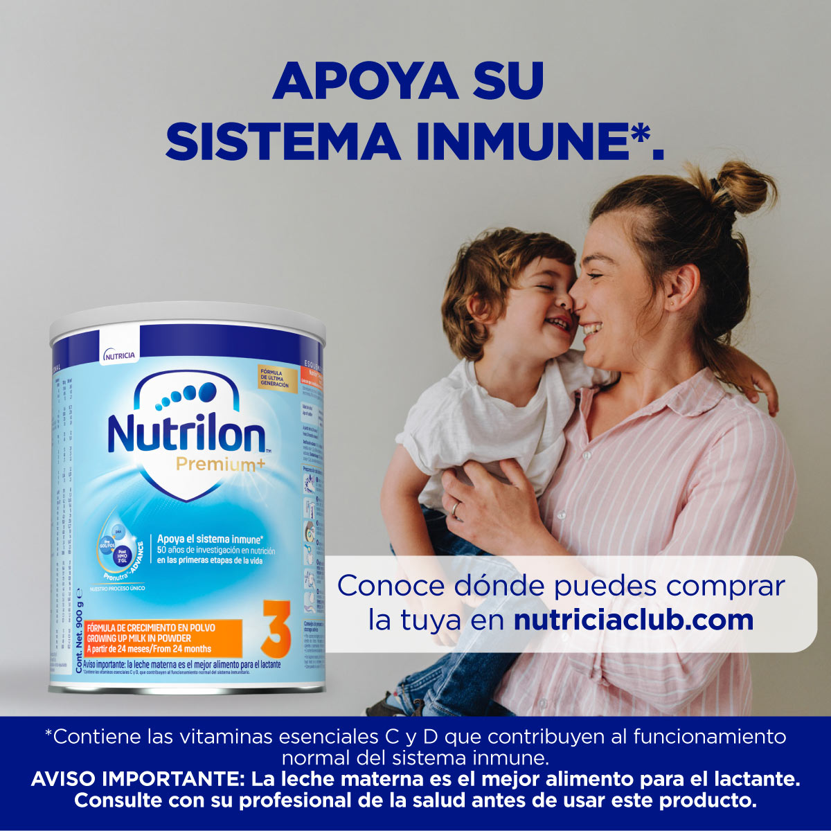Nutricia Club Centroamérica Facebook ad