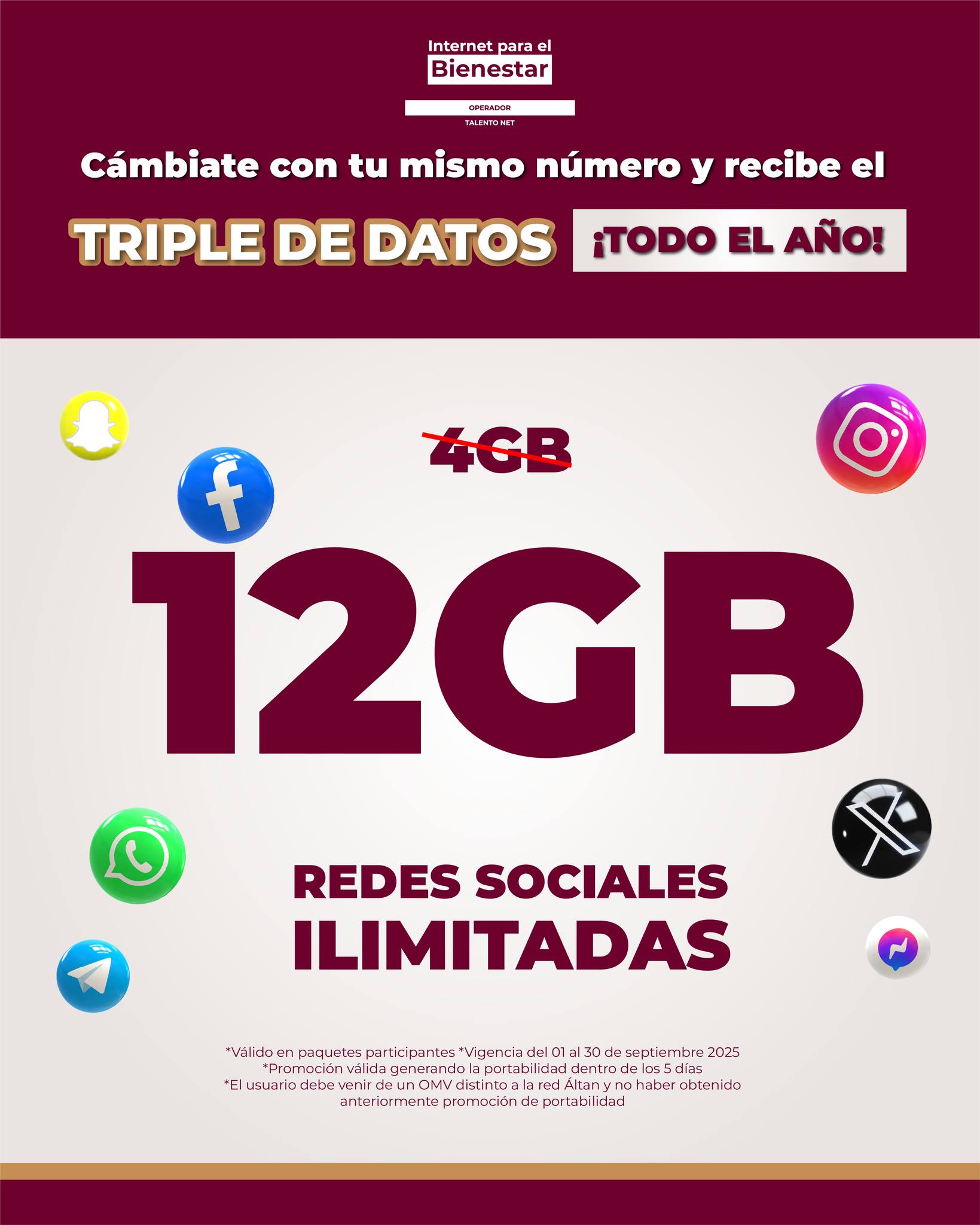 Internet para el Bienestar by Talento Net Facebook ad