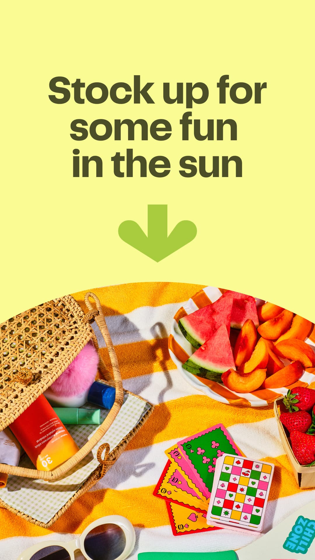 Instacart Facebook ad