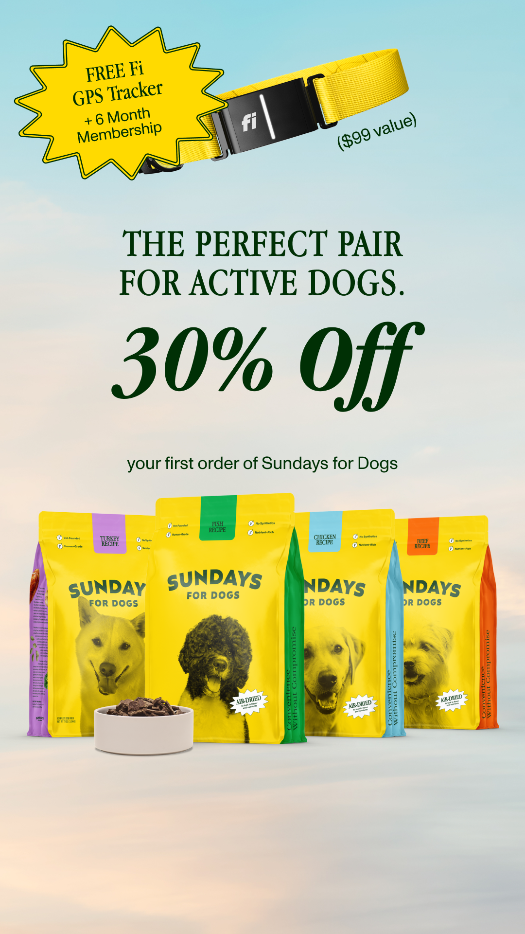 Sundays Facebook ad