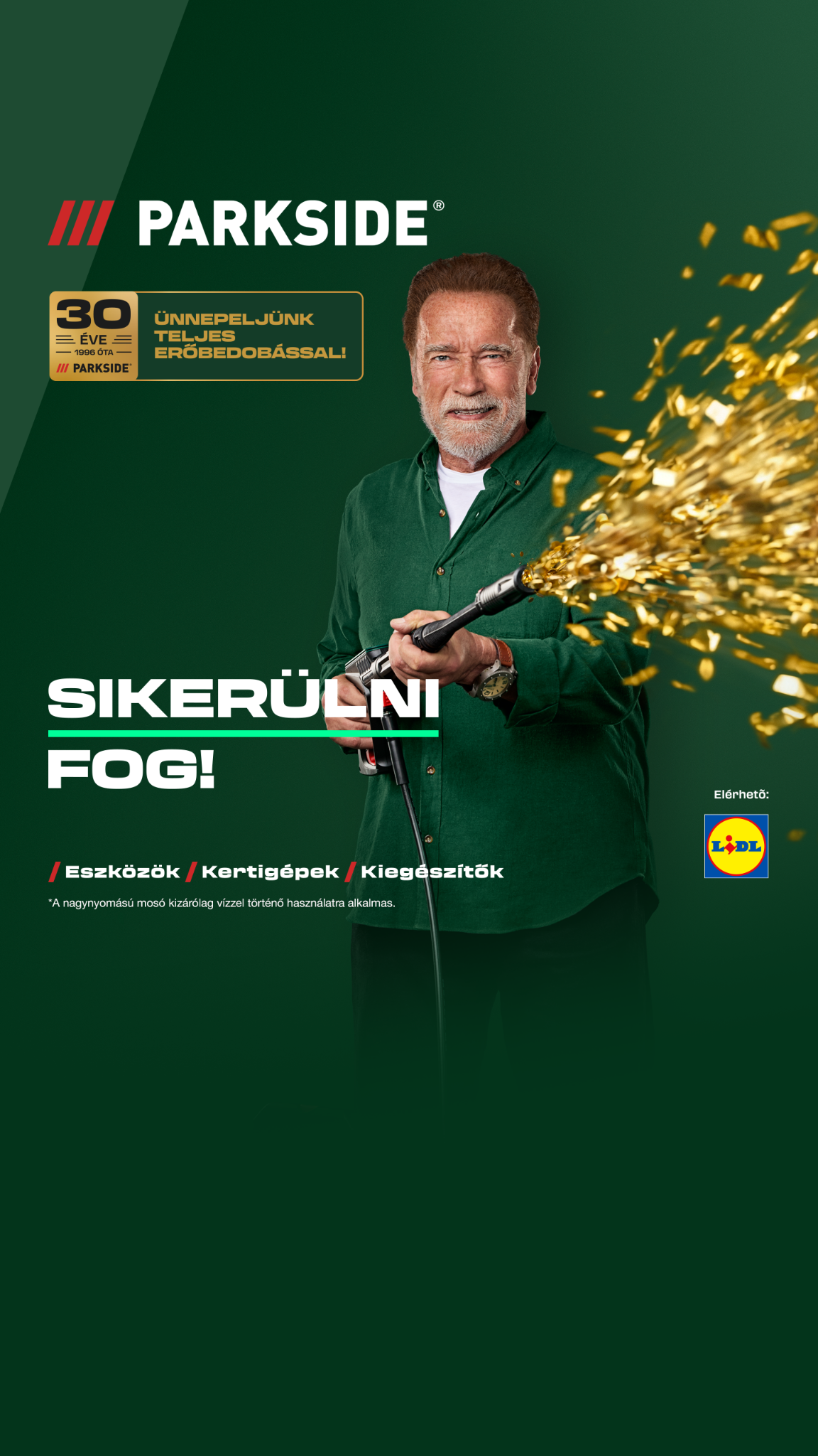 Parkside DIY Magyarország Facebook ad: Tiszta munka 1996 óta!