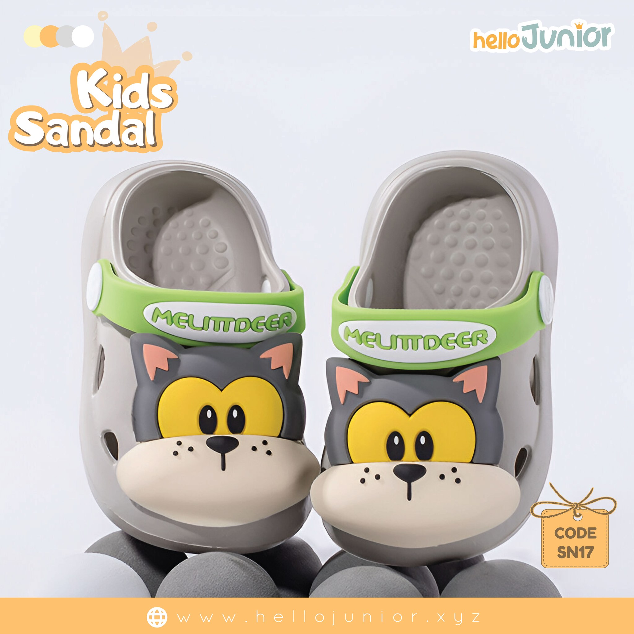 Hello Junior Facebook ad: Hello Junior Kids Sandal Collection