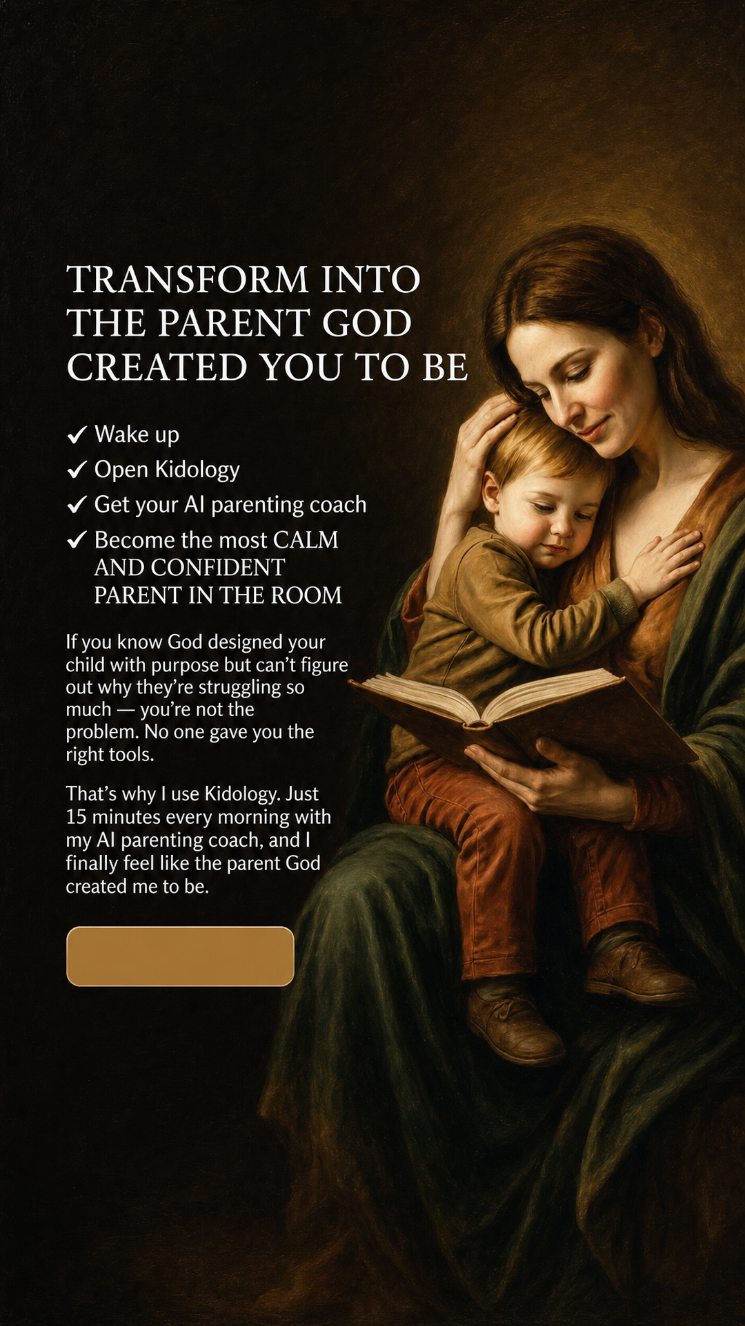 Kidology - Raising with faith Facebook ad