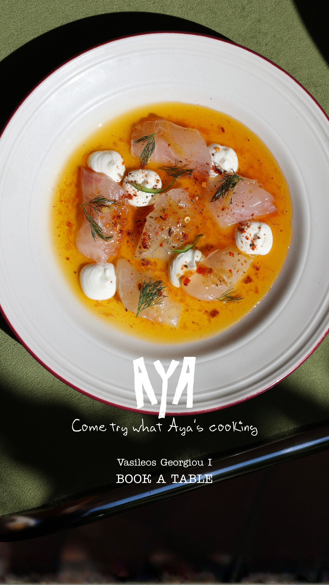 Aya Cooks Facebook ad