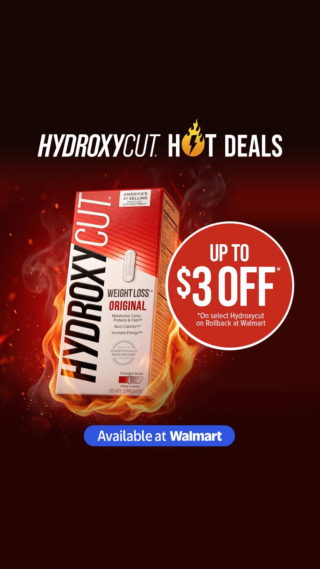 Hydroxycut Facebook ad