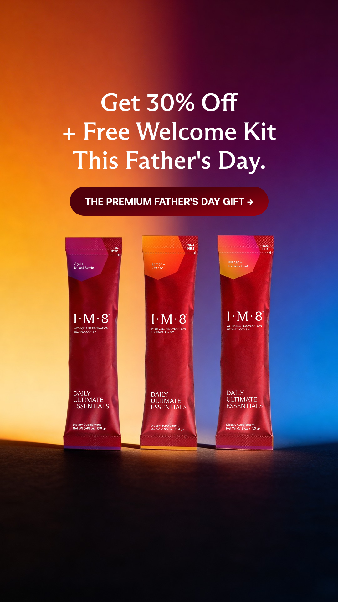 IM8 Health Facebook ad
