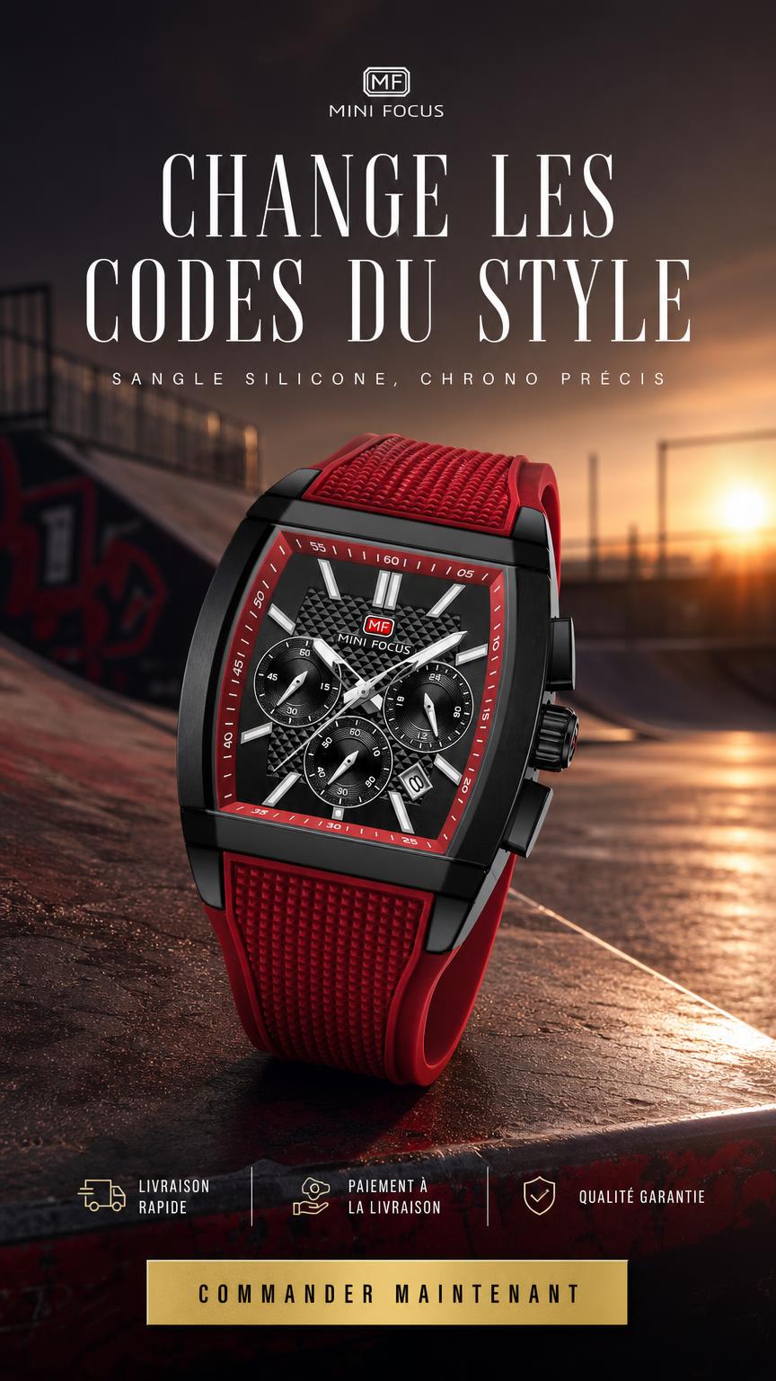 KHOU CHI FU Facebook ad: La montre qui fait la différence