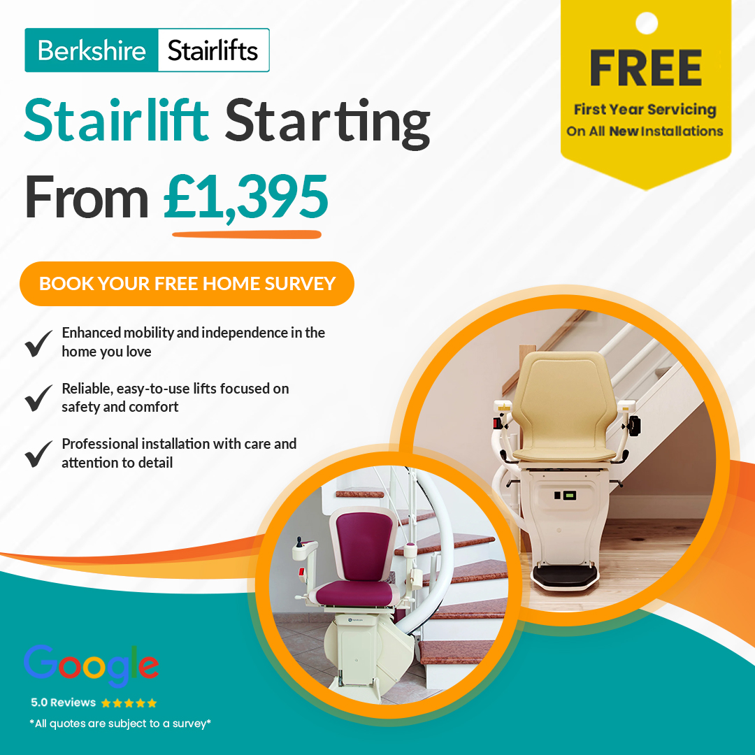 Berkshire Stairlifts Facebook ad: Bring Every Floor Back Within Reach With Berkshire…