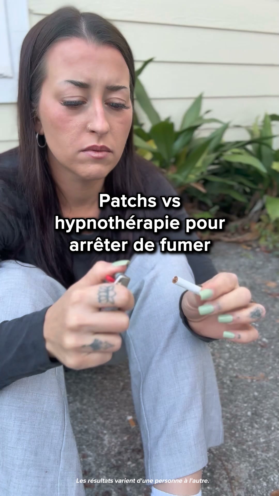 Hypnozio: power of hypnotherapy Facebook ad: Arrêter de fumer d'une manière qui semble vraiment facile