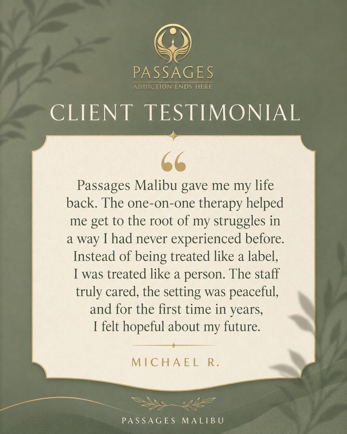 Passages Malibu Facebook ad