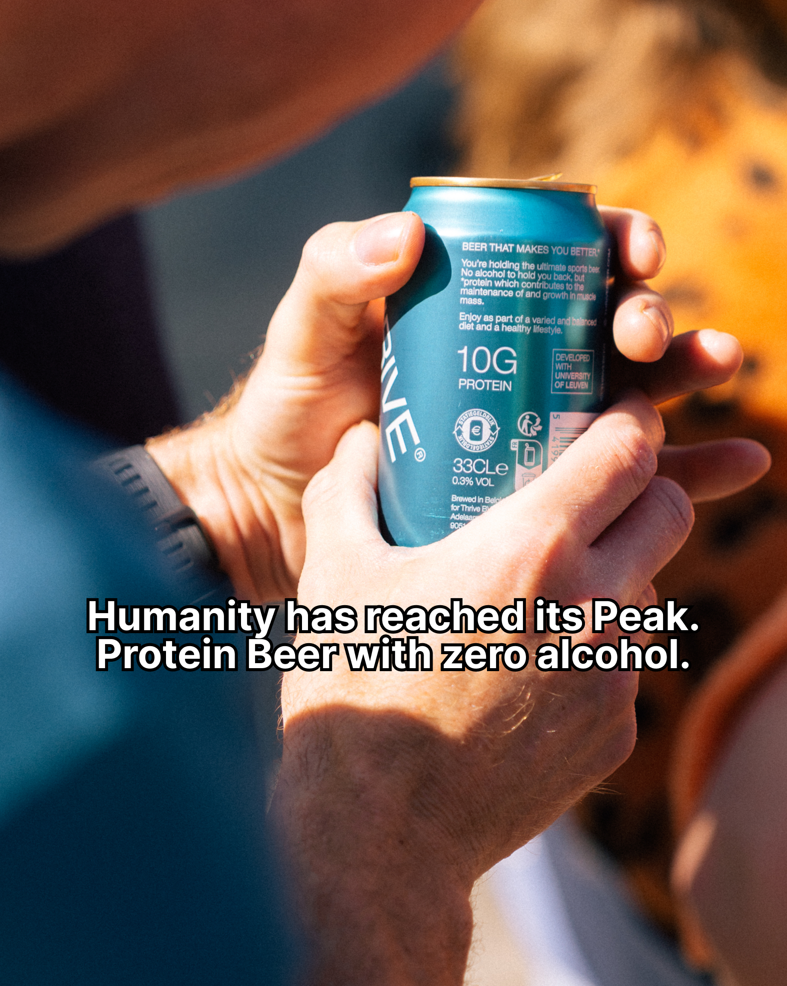 Thrive Beer Facebook ad