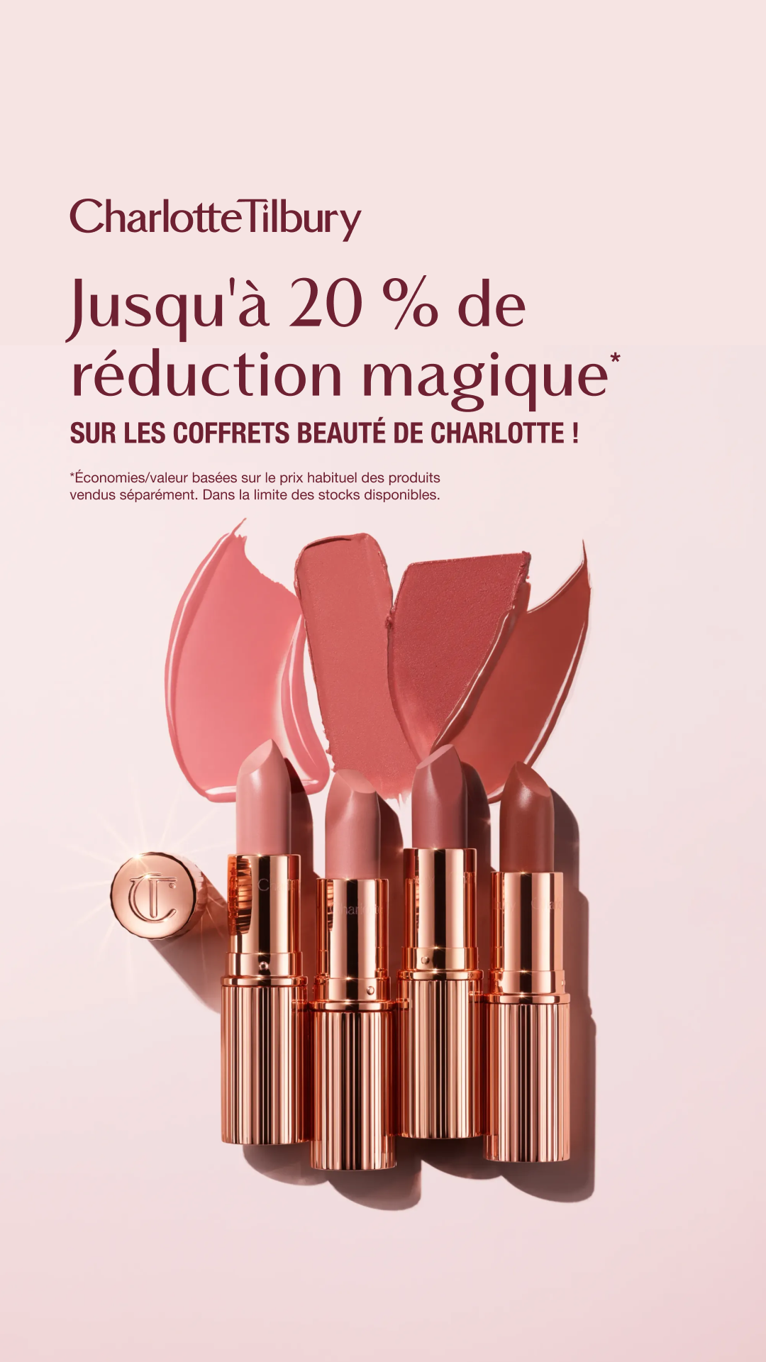 Charlotte Tilbury Facebook ad